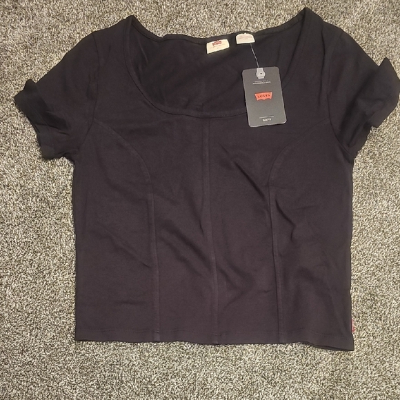 Levi's Elegant Black Women's Blouse - Picture 1 of 1